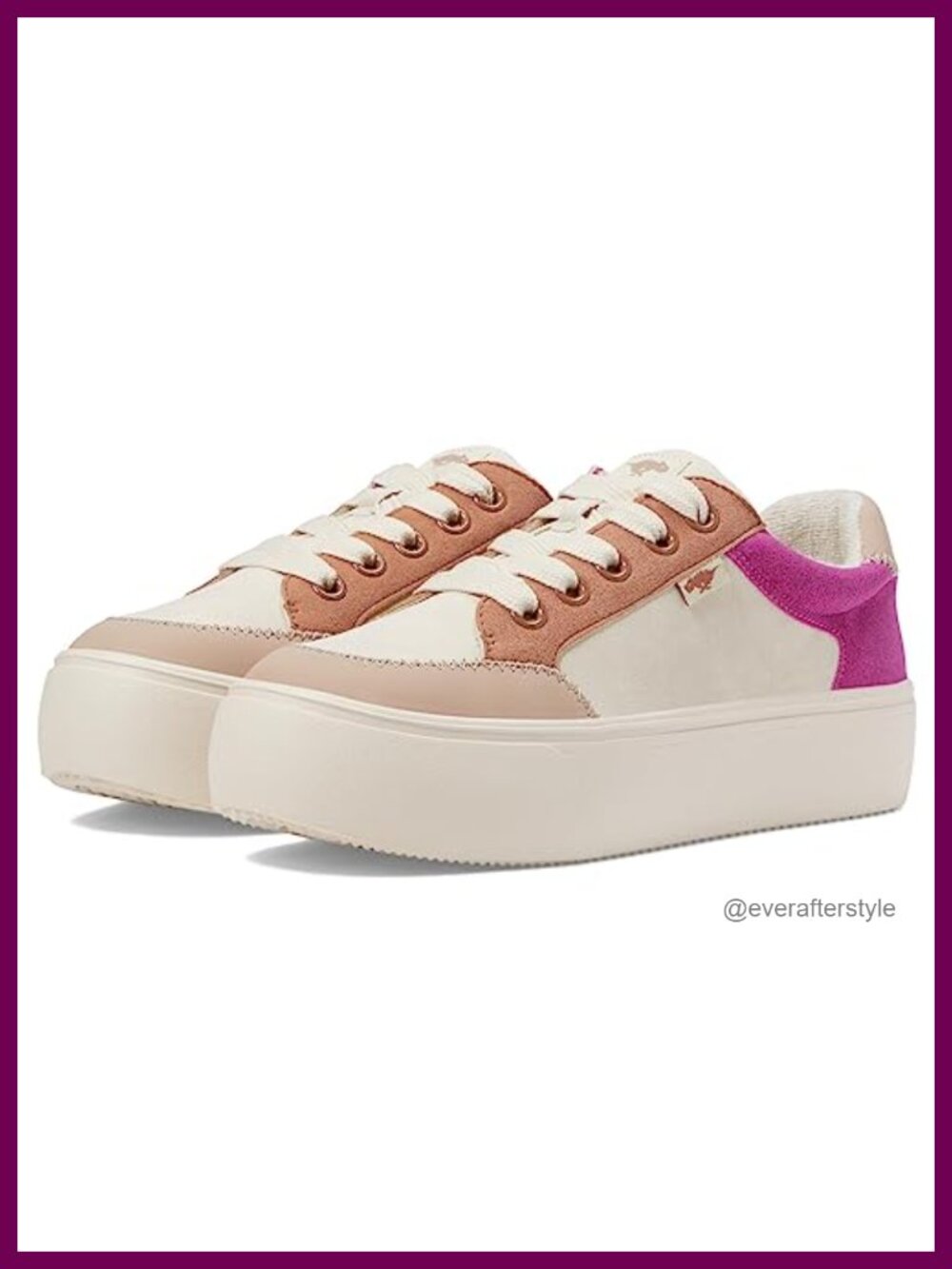 Rocket Dog Flame Platform Comfort Sneaker Faux Suede